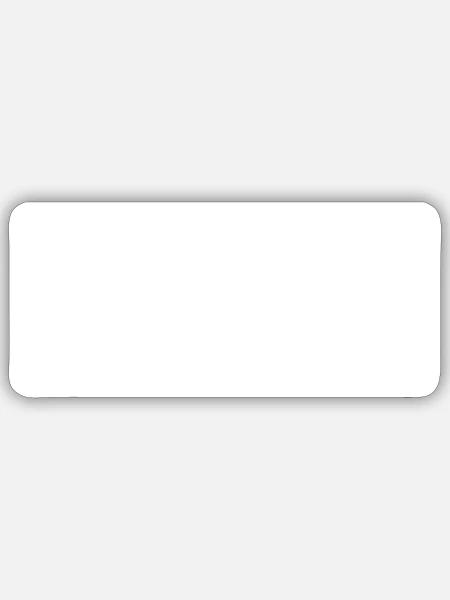 ich bin voller Freude - Sticker Größe S (10 x 10 cm) - Mattweiß