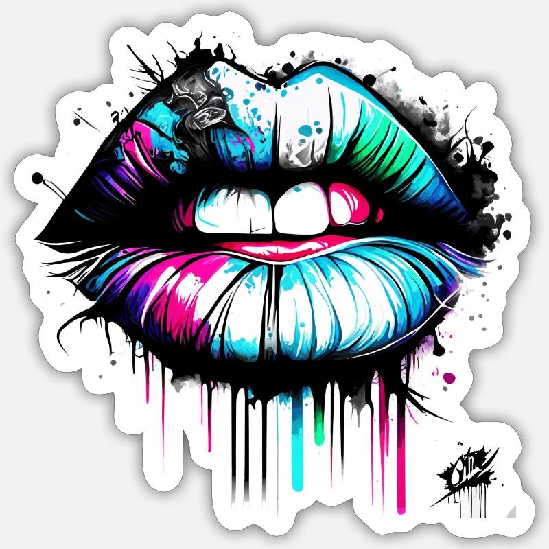 Sticker Größe S (10 x 10 cm) - 