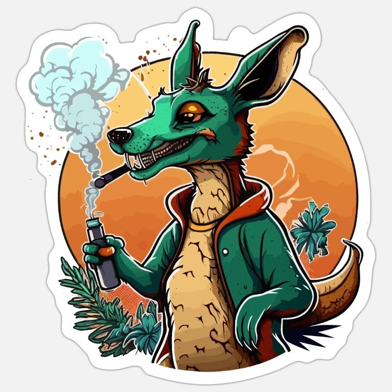 Sticker Größe S (10 x 10 cm) - 