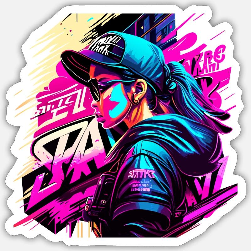 Sticker size S (10 x 10 cm) - 