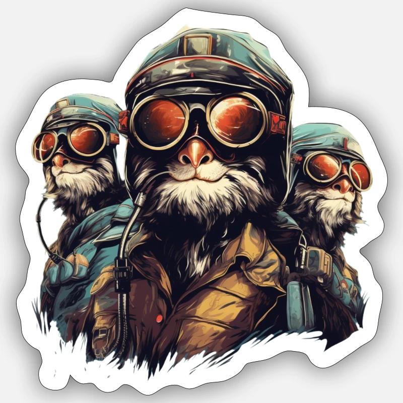 Sticker taille S (10 x 10 cm) - 