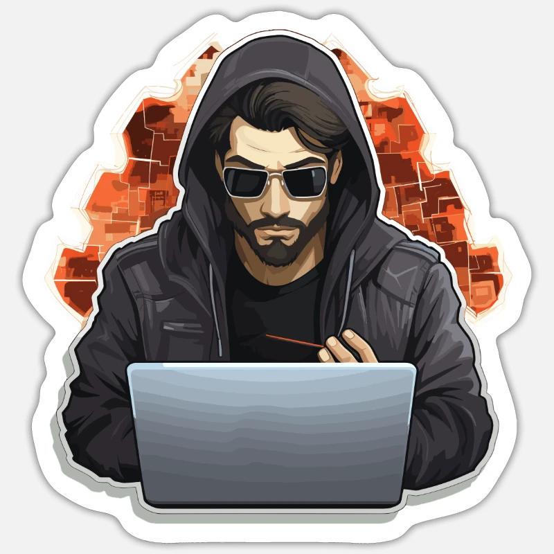 Sticker taille S (10 x 10 cm) - 