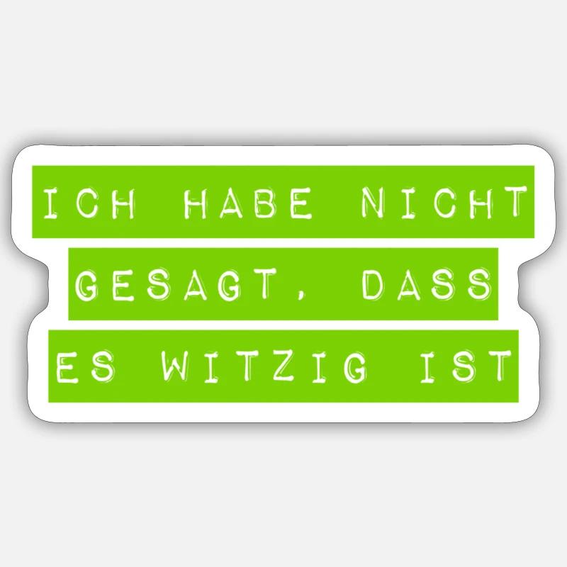 Sticker Größe S (10 x 10 cm) - 