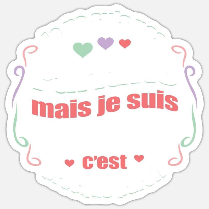 Sticker taille S (10 x 10 cm) - 