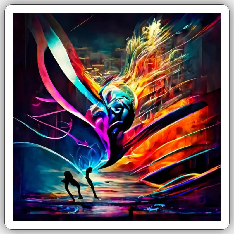 Sticker size S (10 x 10 cm) - 