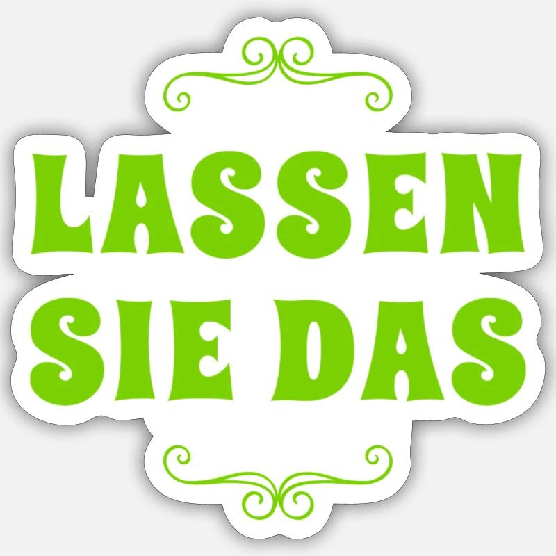 Sticker Größe S (10 x 10 cm) - 