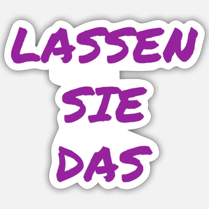 Sticker Größe S (10 x 10 cm) - 