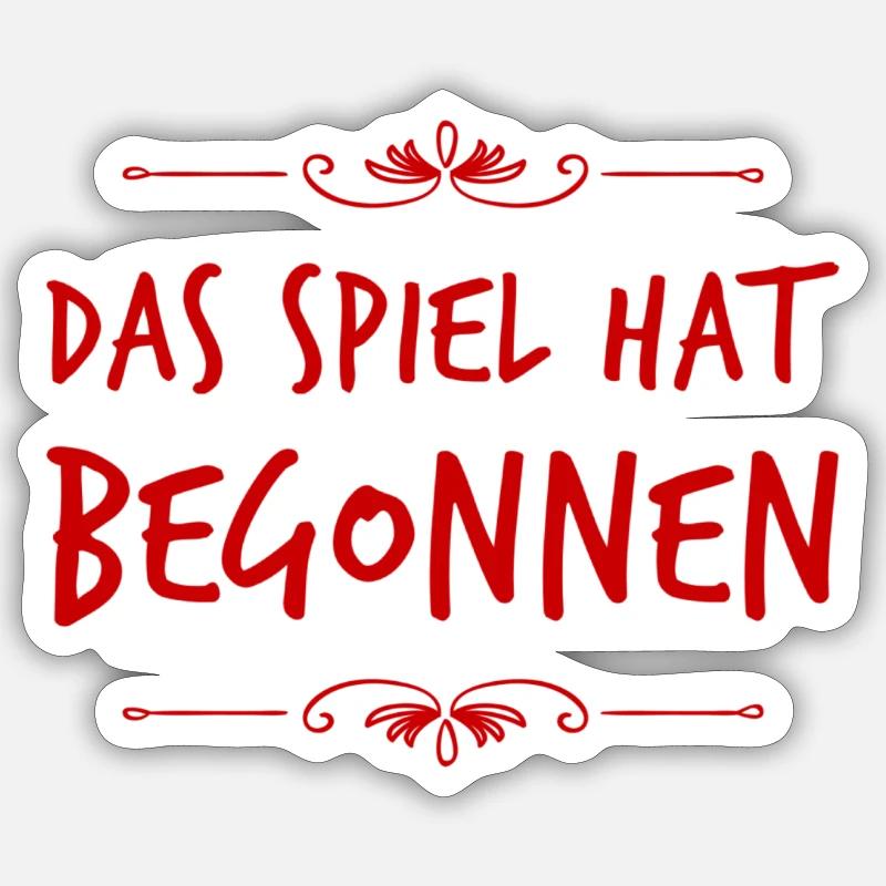 Sticker Größe S (10 x 10 cm) - 