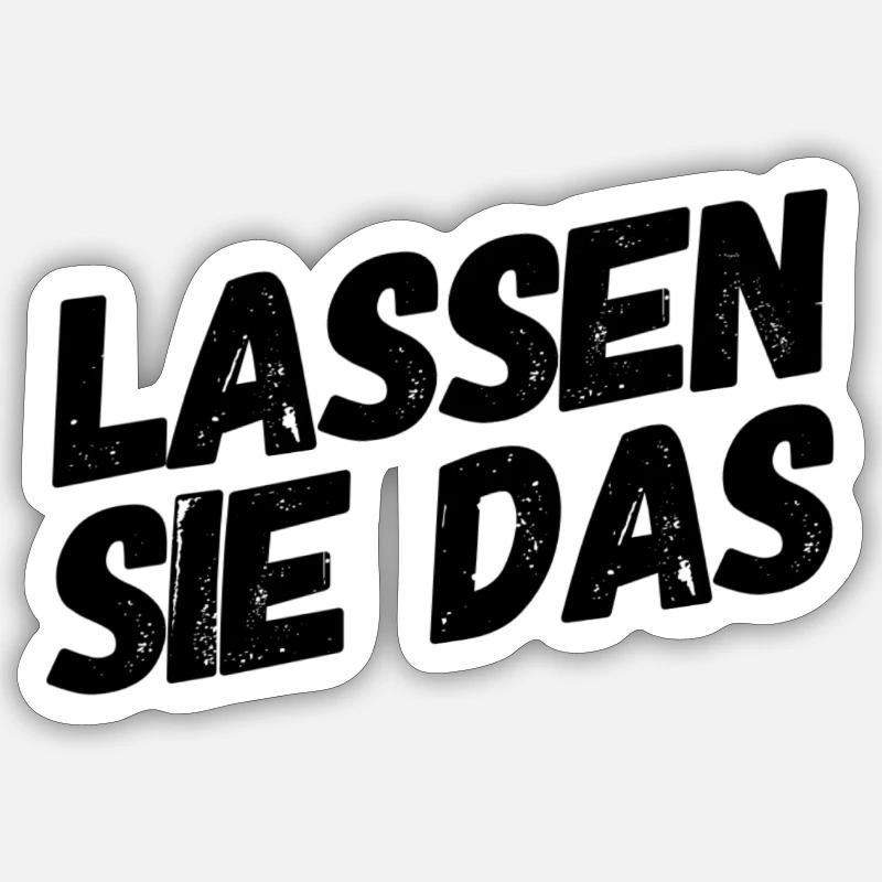 Sticker Größe S (10 x 10 cm) - 