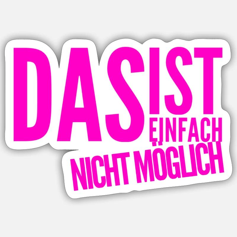 Sticker Größe S (10 x 10 cm) - 