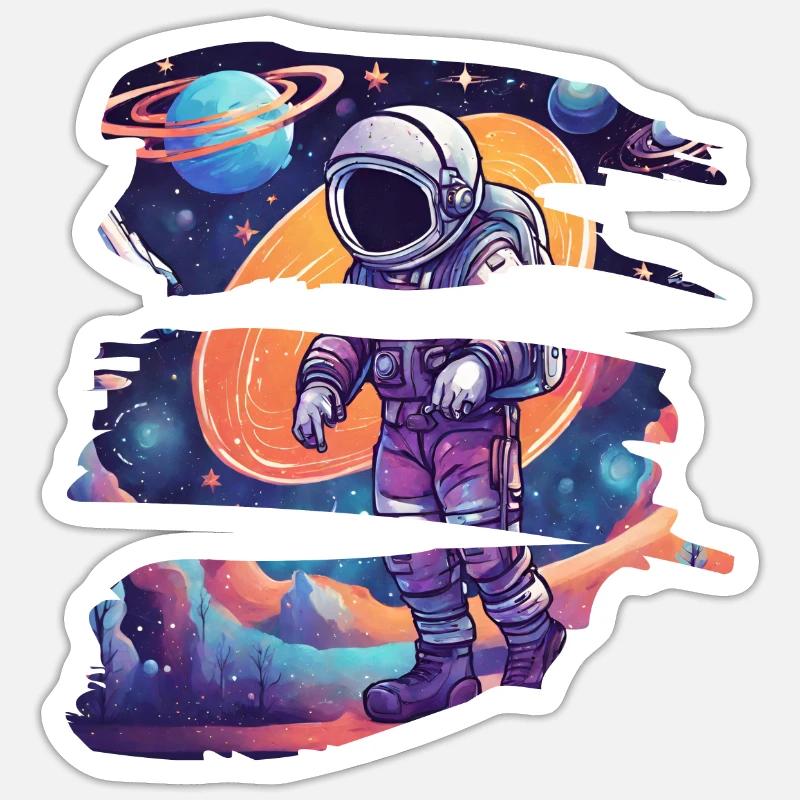 Sticker taille S (10 x 10 cm) - 