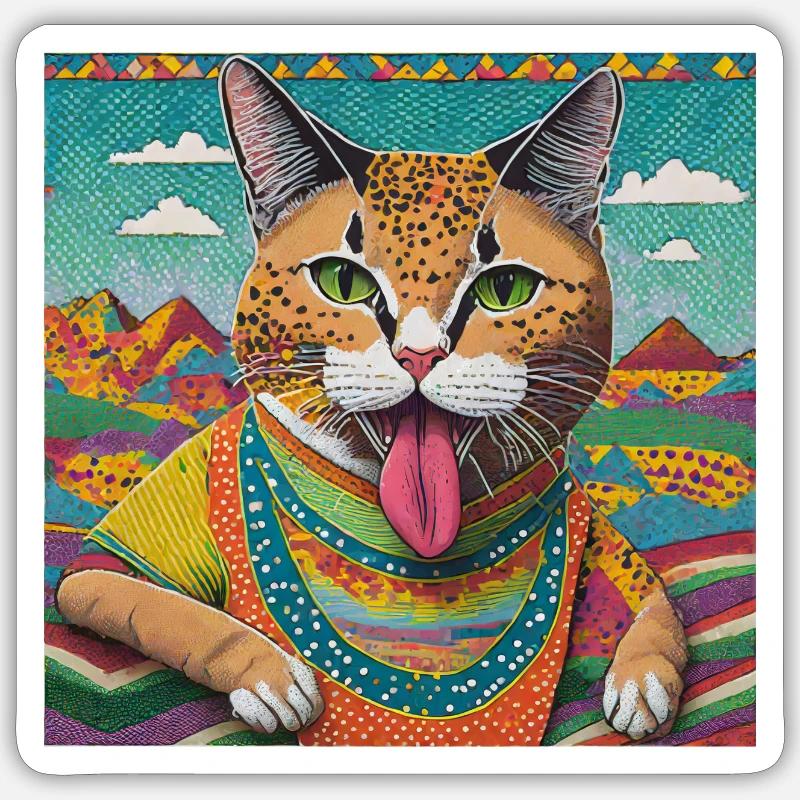 Sticker Größe S (10 x 10 cm) - 