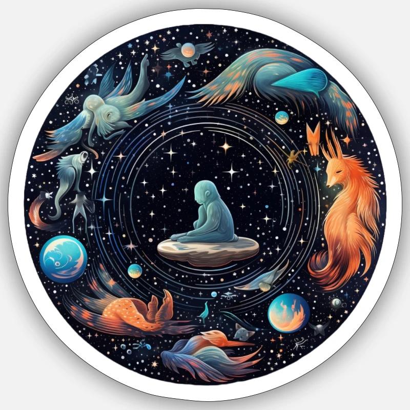 Sticker taille S (10 x 10 cm) - 