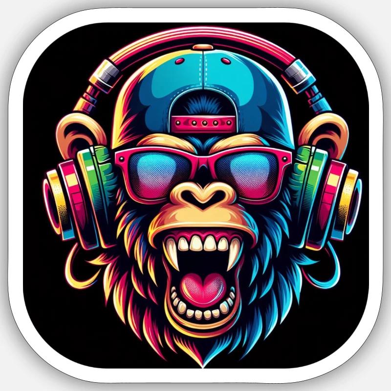 Sticker Größe S (10 x 10 cm) - 
