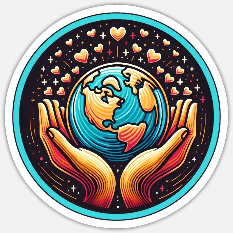 Sticker taille S (10 x 10 cm) - 