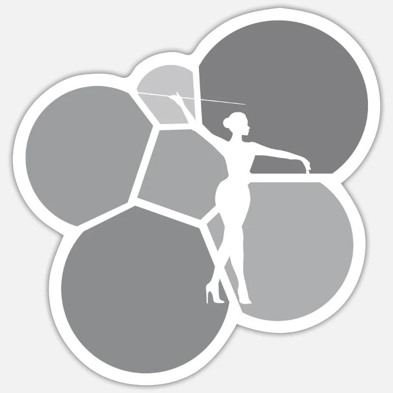 Sticker Größe S (10 x 10 cm) - 