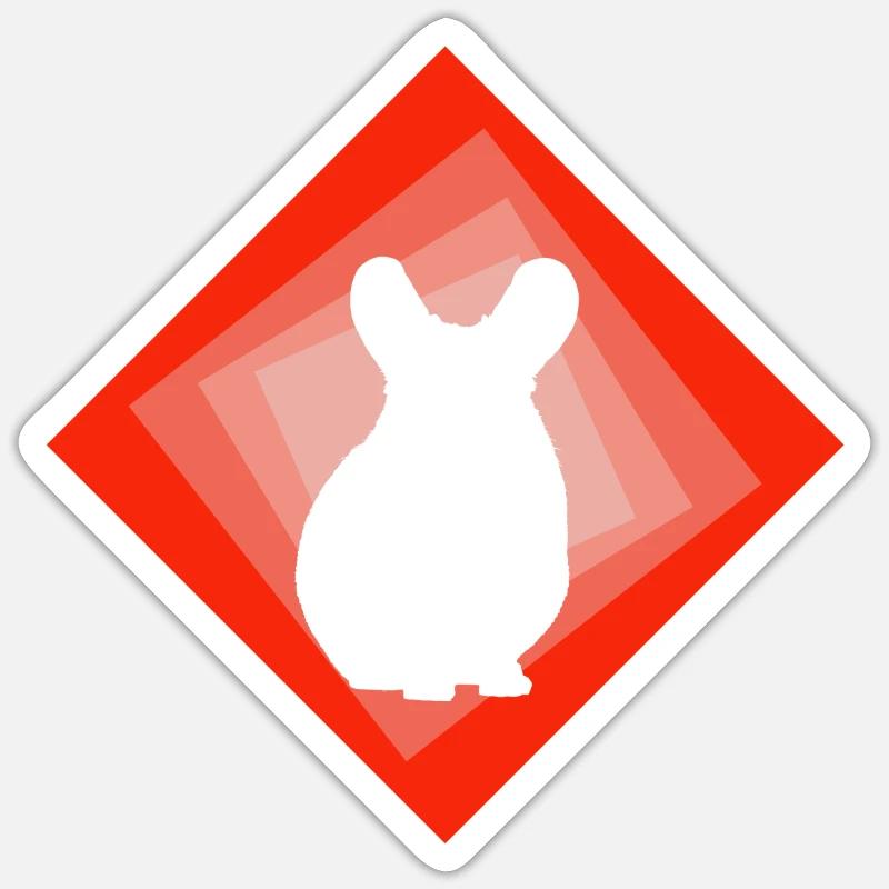 Sticker taille S (10 x 10 cm) - 