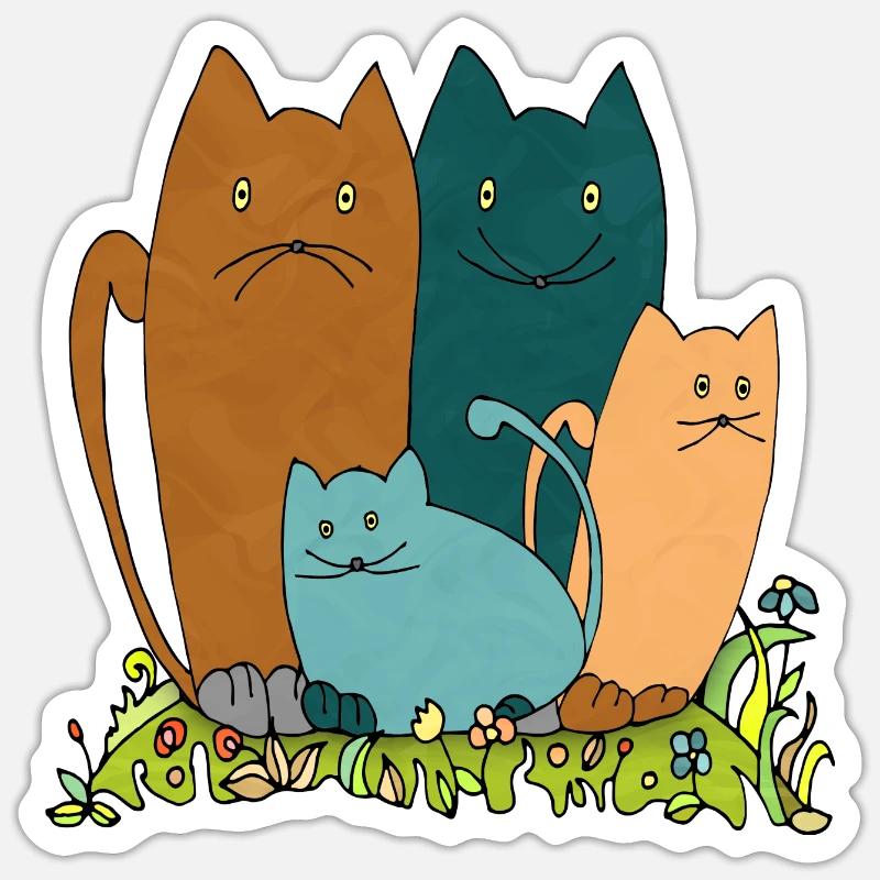 Sticker taille S (10 x 10 cm) - 