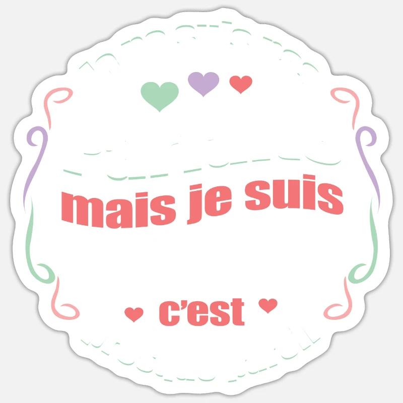 ANOUK PARFAITE - PRENOM ANOUK Sticker taille S (10 x 10 cm)
