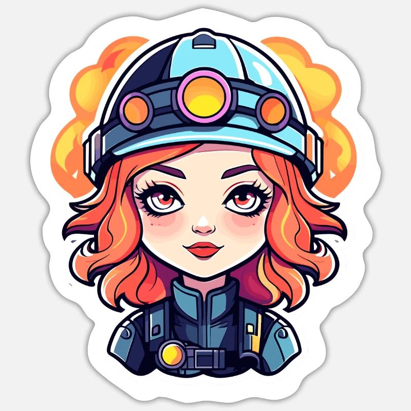 Sticker taille S (10 x 10 cm) - 