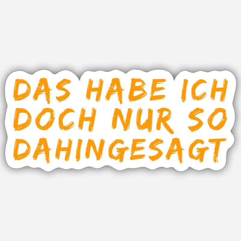 Sticker Größe S (10 x 10 cm) - 