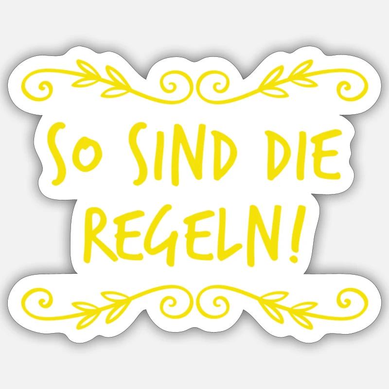 Sticker Größe S (10 x 10 cm) - 