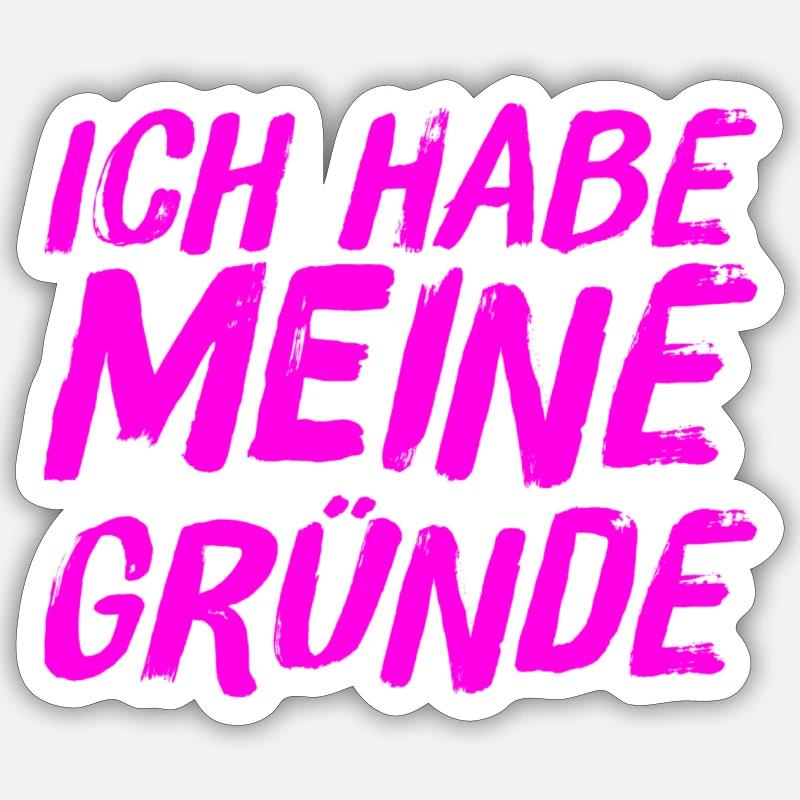 Sticker Größe S (10 x 10 cm) - 