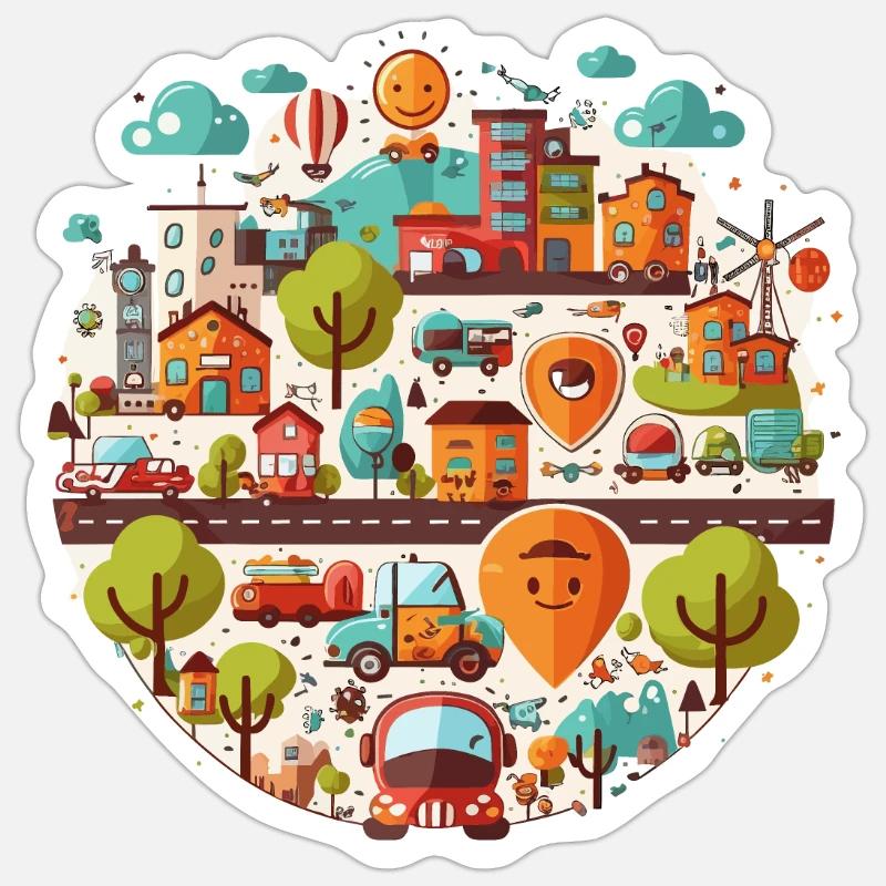 Sticker size S (10 x 10 cm) - 