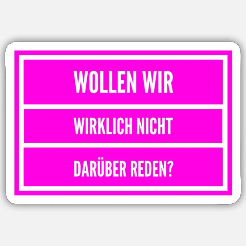 Sticker Größe S (10 x 10 cm) - 
