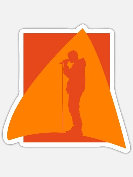 Djing Streetmind DJ - Sticker Größe S (10 x 10 cm) - Mattweiß