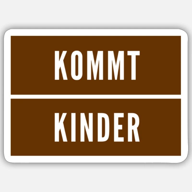 ab die Post - Sticker Größe S (10 x 10 cm) - Mattweiß