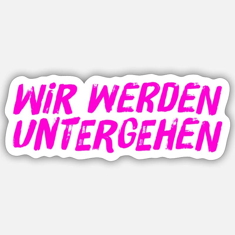 Sticker Größe S (10 x 10 cm) - 