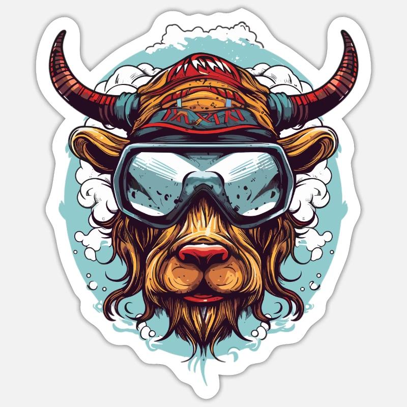 Sticker Größe S (10 x 10 cm) - 