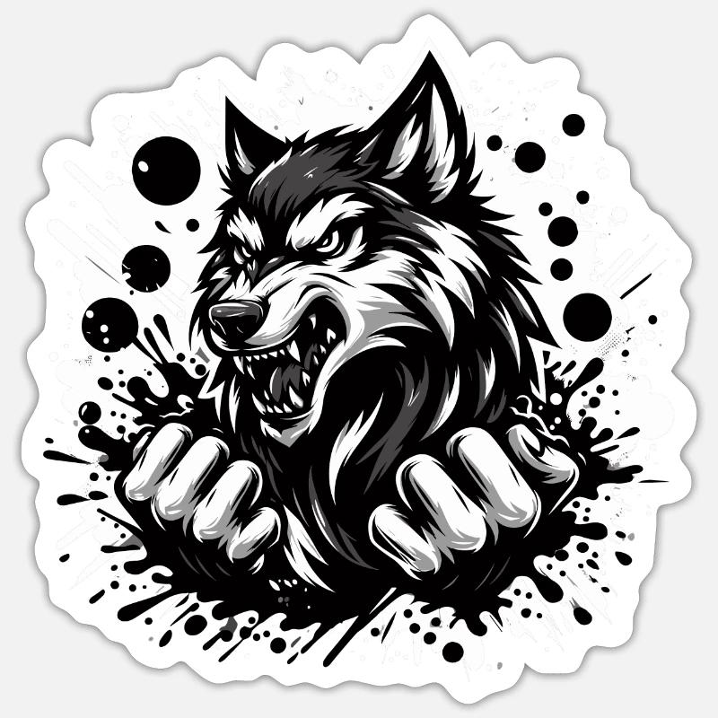 Sticker Größe S (10 x 10 cm) - 