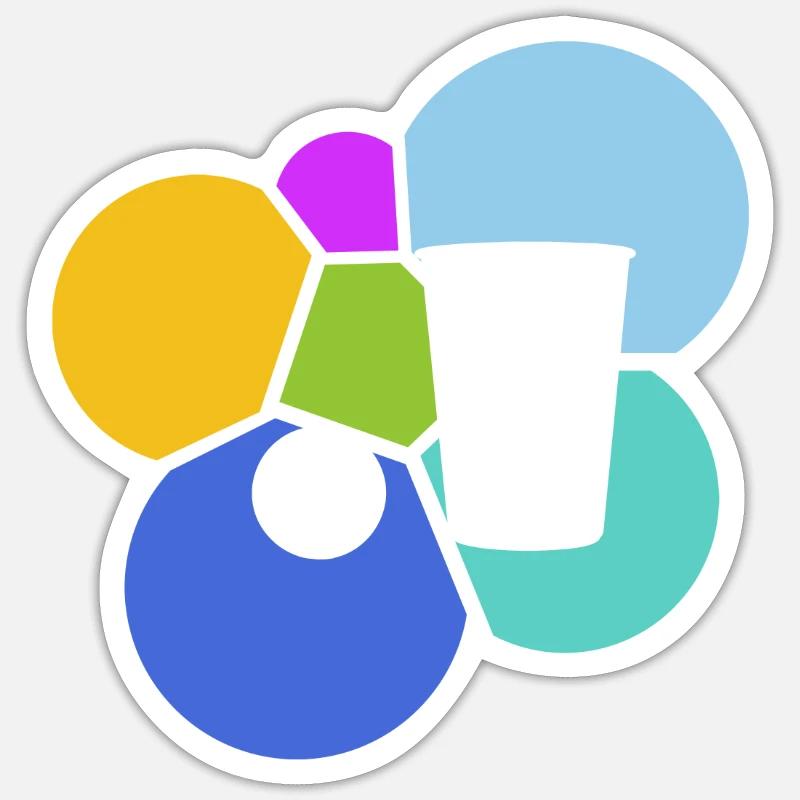 Sticker taille S (10 x 10 cm) - 