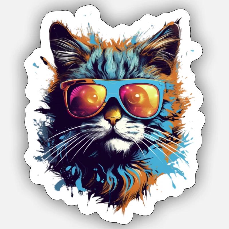 Sticker taille S (10 x 10 cm) - 