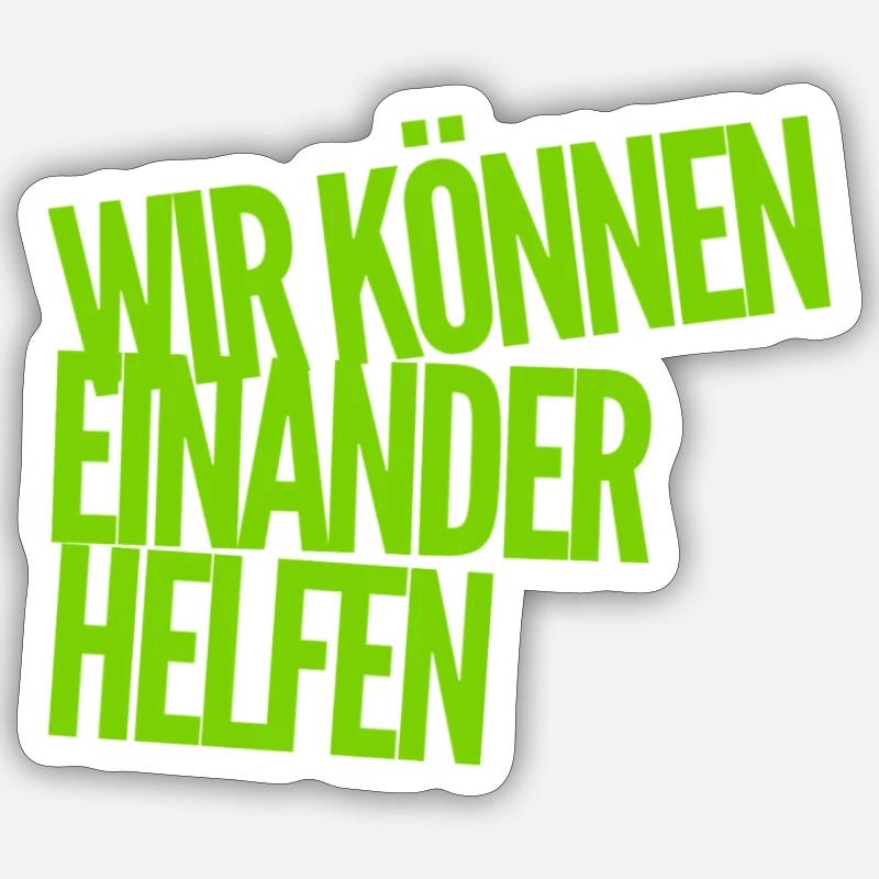 Sticker Größe S (10 x 10 cm) - 
