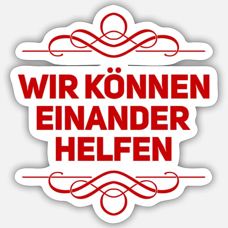 Sticker Größe S (10 x 10 cm) -