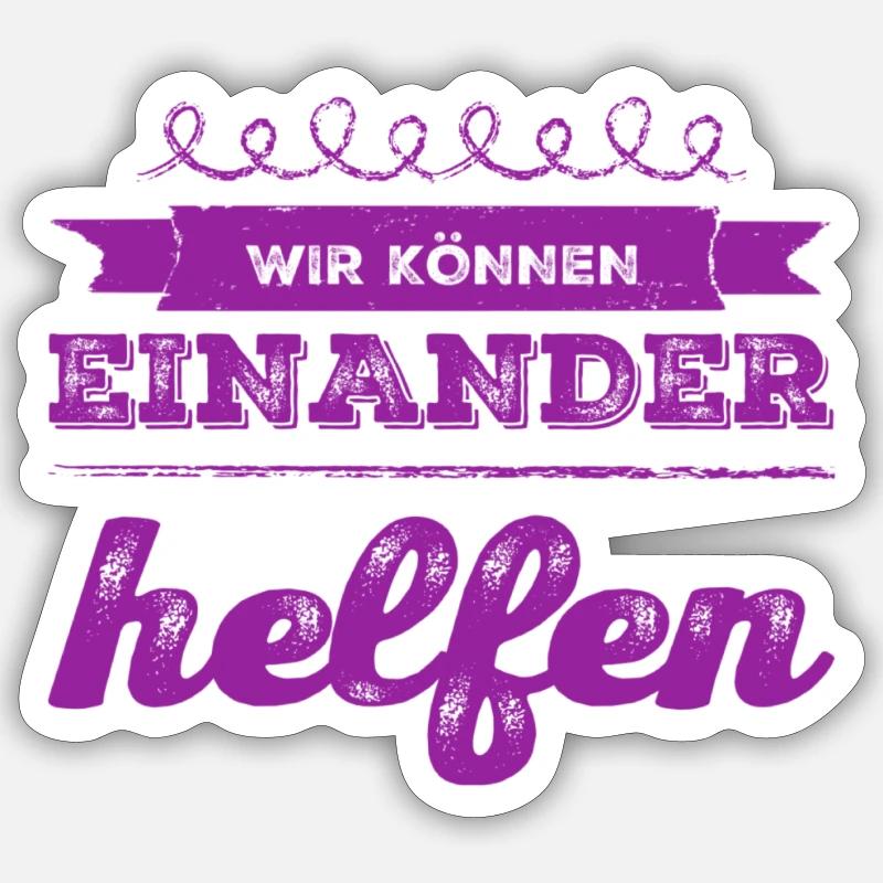 Sticker Größe S (10 x 10 cm) - 