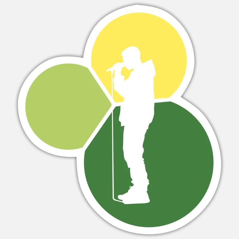 Sticker Größe S (10 x 10 cm) - 