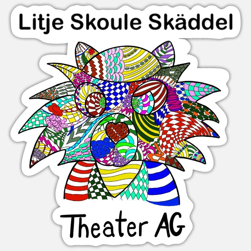 Sticker Größe S (10 x 10 cm) - 