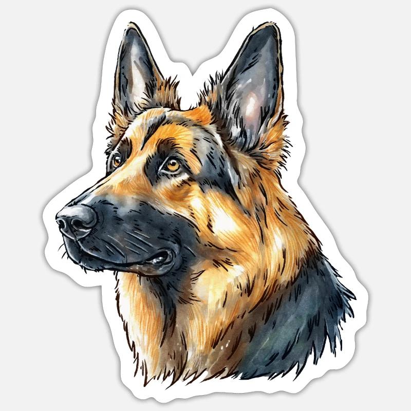 Sticker Größe S (10 x 10 cm) - 
