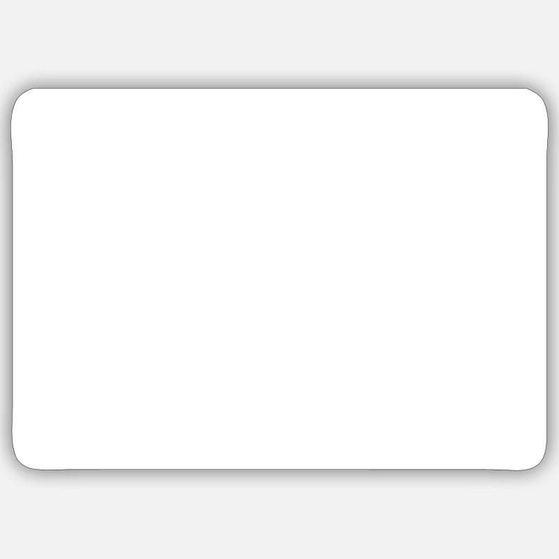 heute ist Gesichtsfasching - Sticker Größe S (10 x 10 cm) - Mattweiß