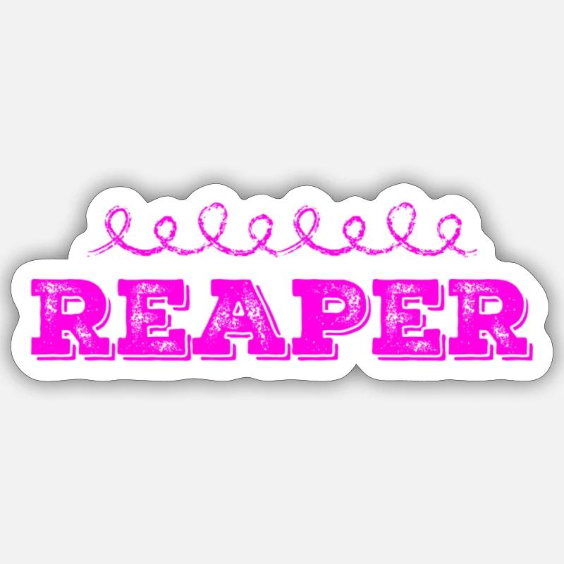 vor dir steht ein Reaper Sticker Größe S (10 x 10 cm)