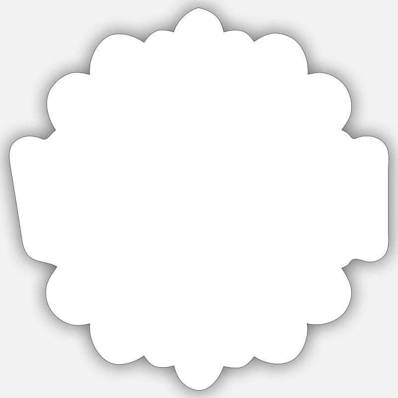 ich bin ein Valenteen Sticker Größe S (10 x 10 cm)