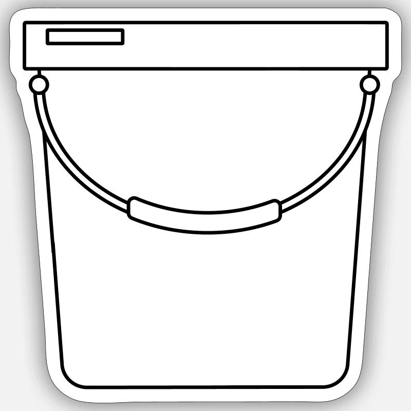 Sticker Größe S (10 x 10 cm) - 