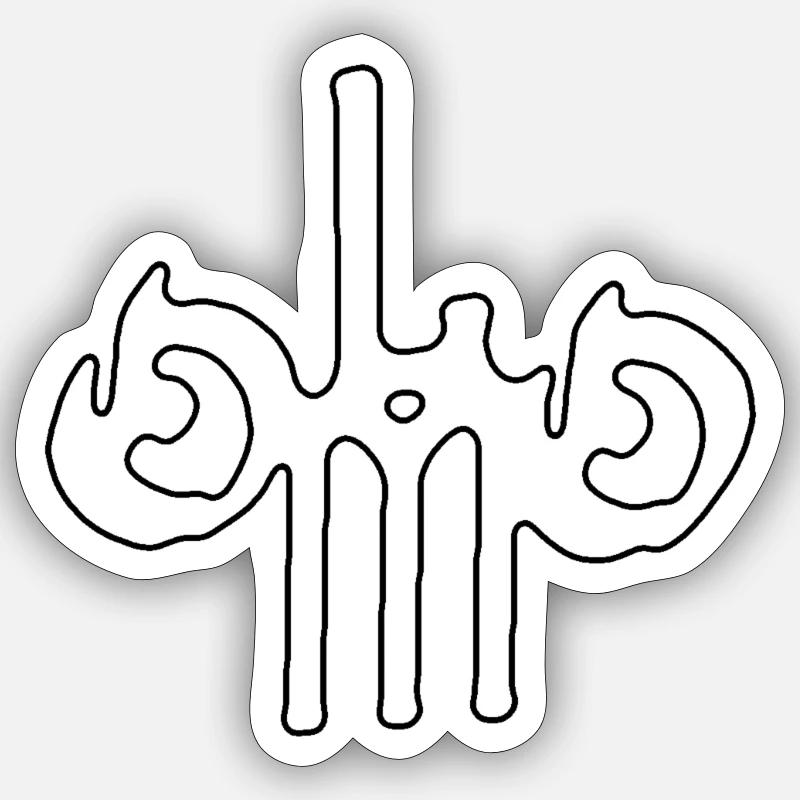 Sticker Größe S (10 x 10 cm) - 