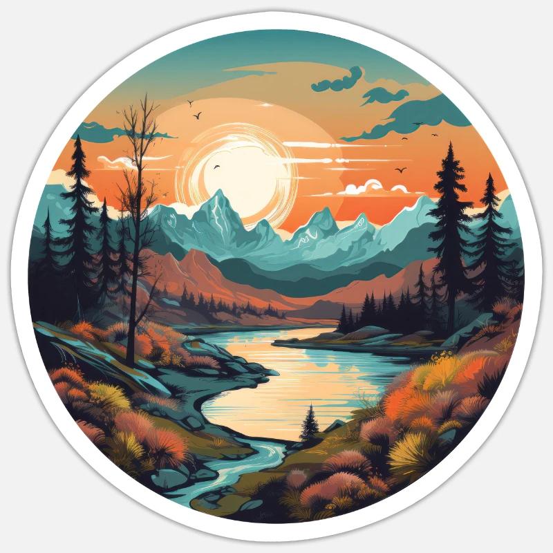 Sticker Größe S (10 x 10 cm) - 