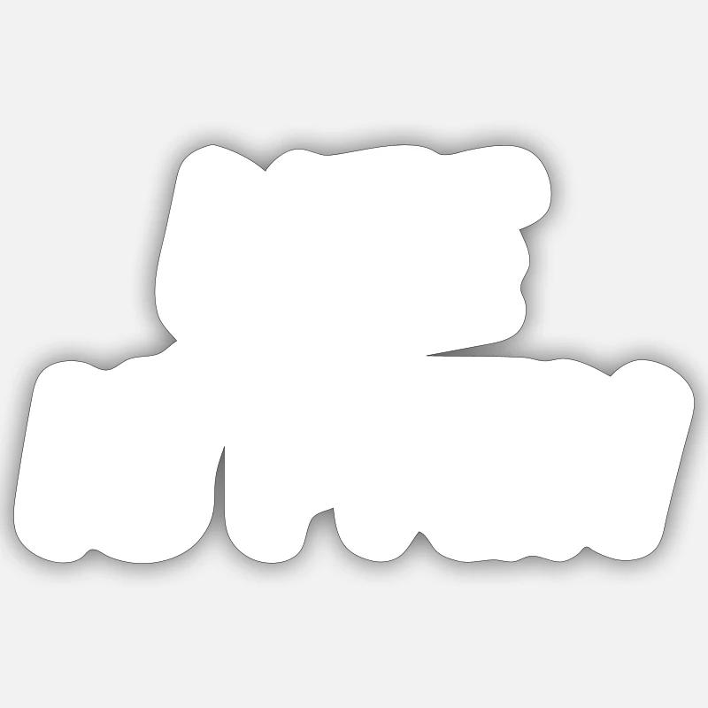 Sticker taille S (10 x 10 cm) - 