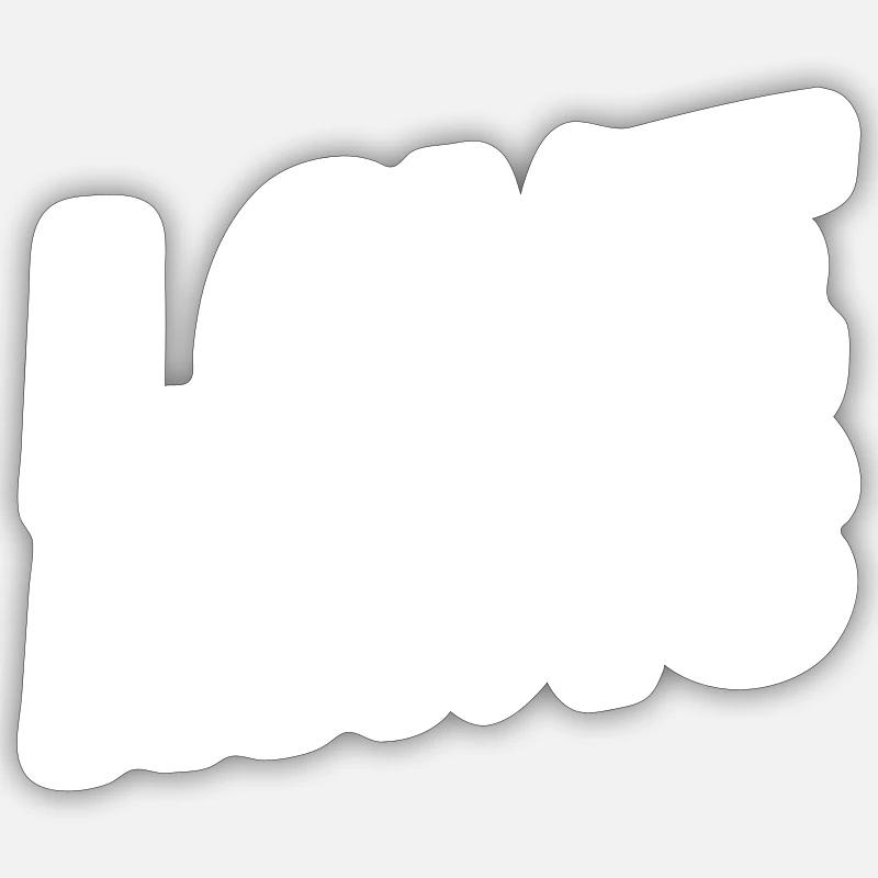 Sticker size S (10 x 10 cm) - 